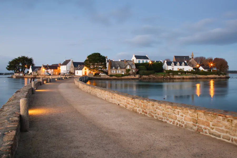 Image La baie de Quiberon et l'île d'Houat