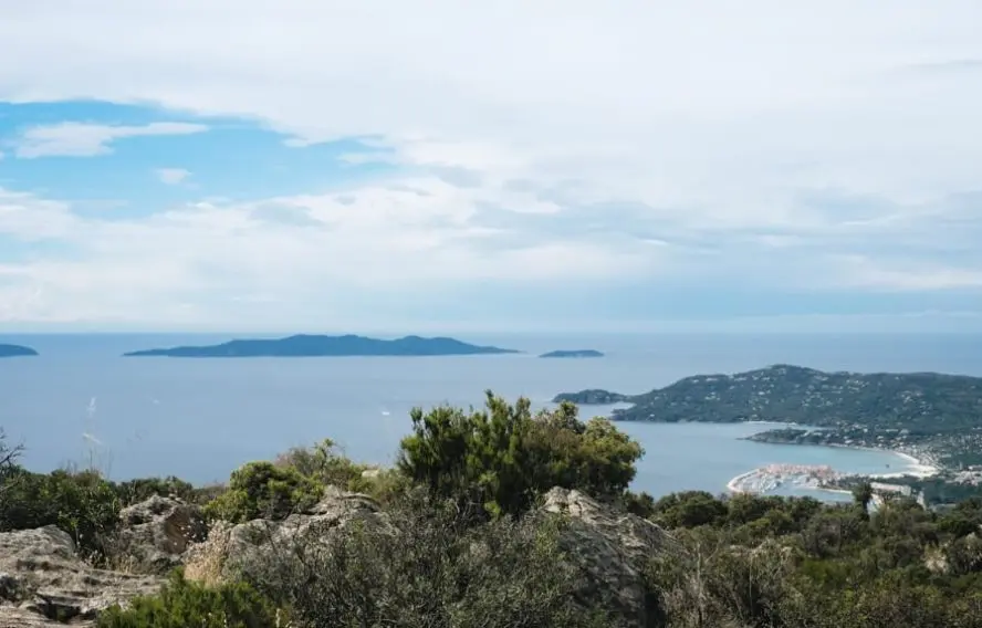 Côte varoise, île de Porquerolles et presqu'île de Giens