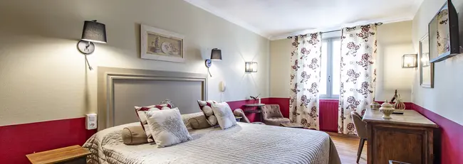 Chambre hotel restaurant les florets
