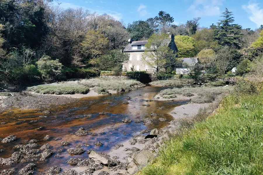 Image La baie de Concarneau et les îles Glénan