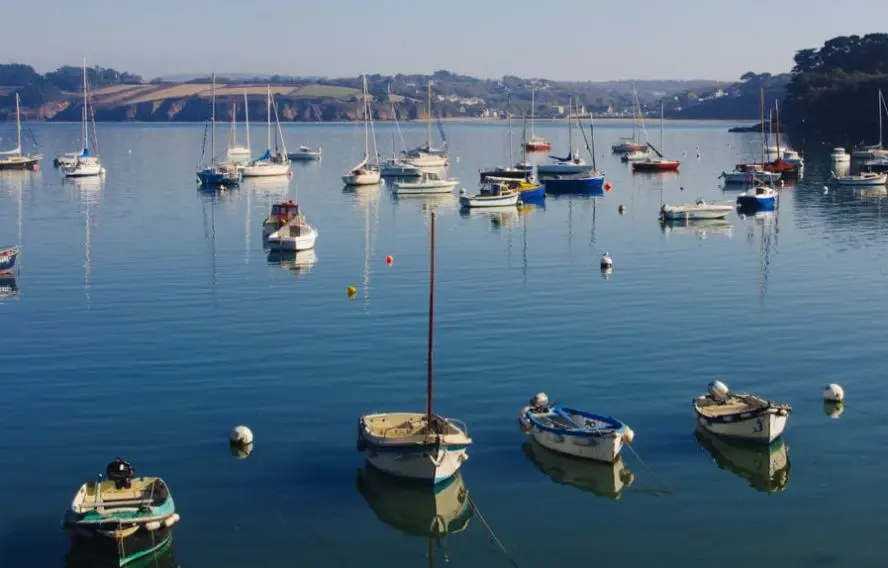 Port de Douarnenez en Bretagne