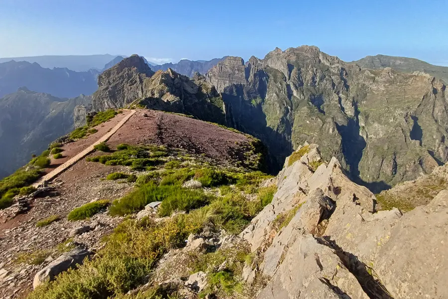 Crêtes du Pico do Arieiro
