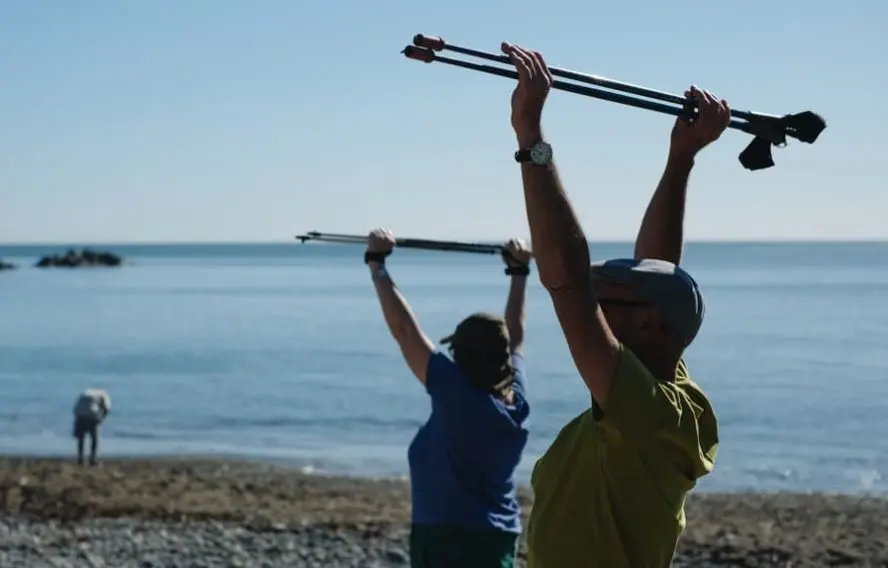 Etirements marche nordique