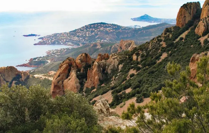 Marche nordique sur l'Esterel