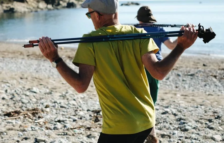 Etirements marche nordique