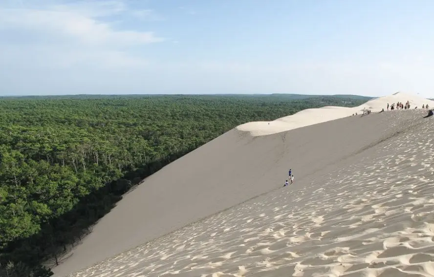 F. Weber La Dune du Pilat dans le Bassin d'Arcachon