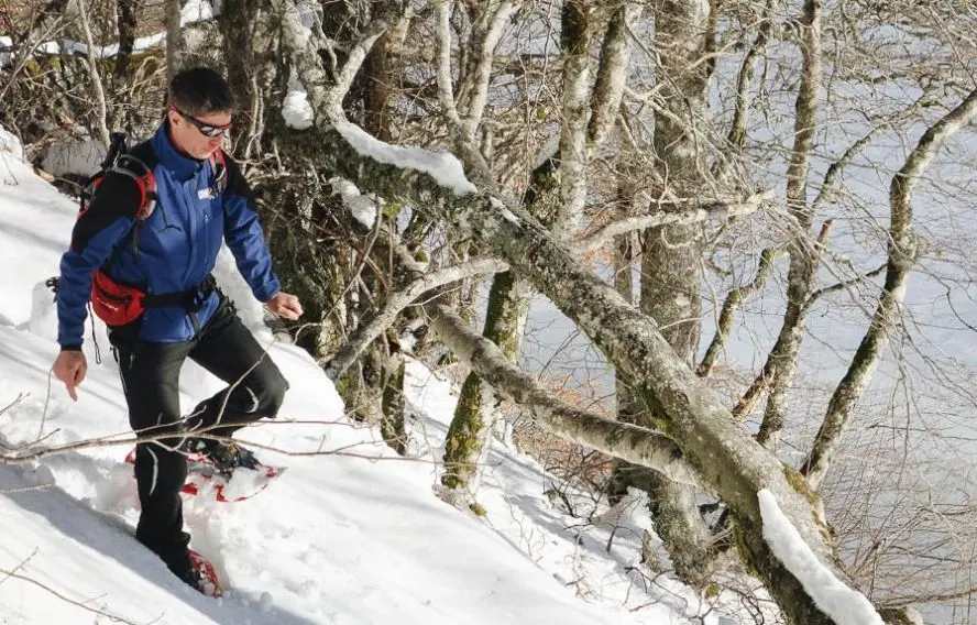 Randonneur dans le Sancy Sud