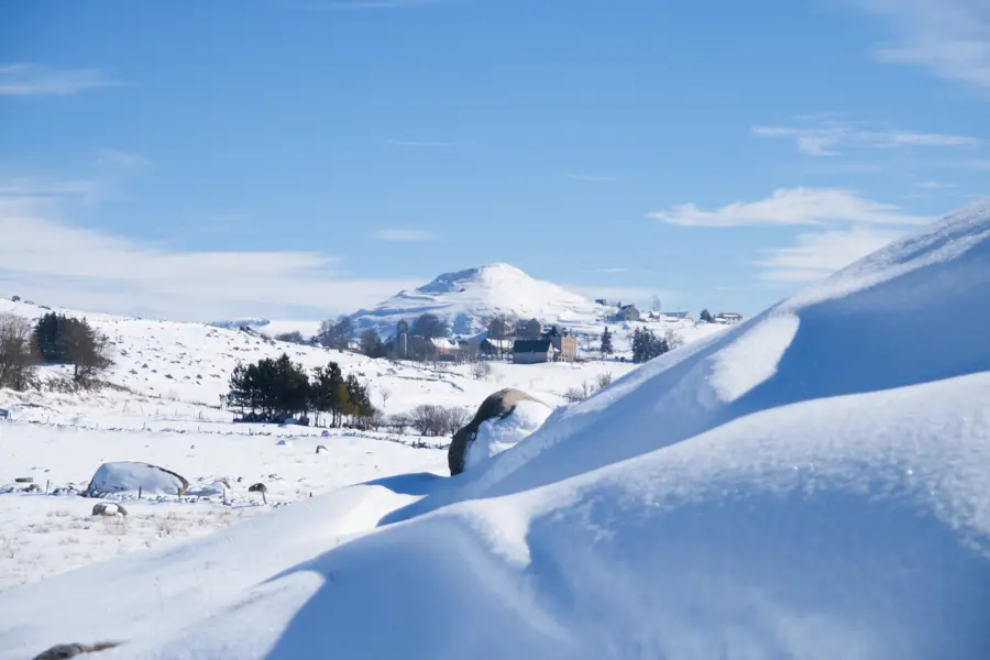 Image Monts d'Aubrac à raquettes, Nasbinals