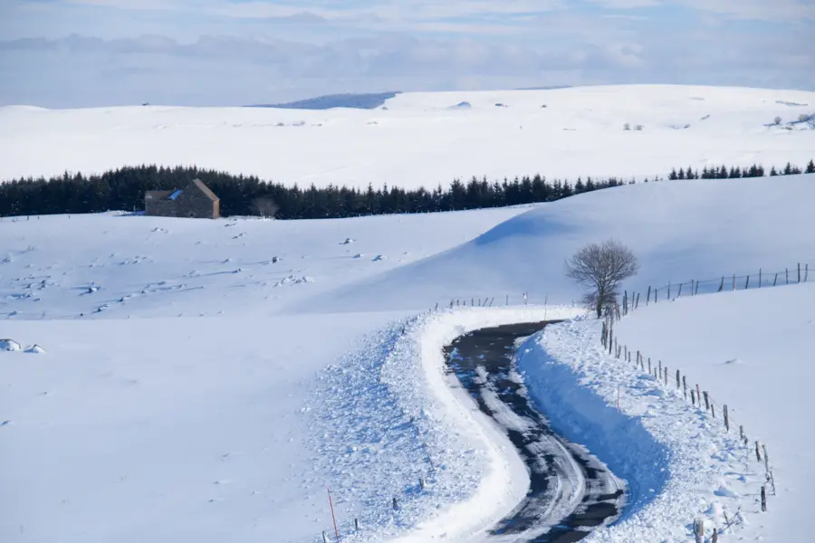 Monts d'Aubrac à raquettes, Nasbinals