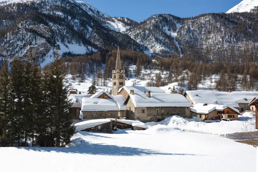 Image La Clarée à raquettes, Névache