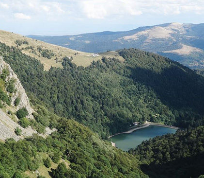 Le lac schiessrothried dans les Vosges - DPradon