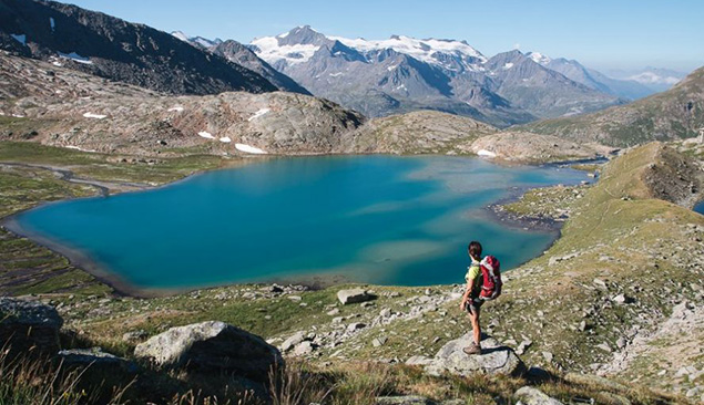 Randonnée dans les Alpes