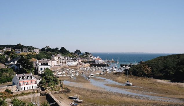 Port Sauzon, à Belle-Île en Mer