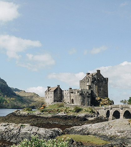 Eleian Donan Castle en Ecosse