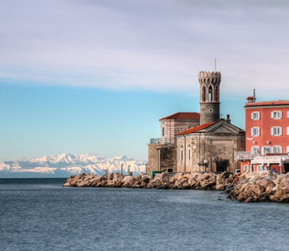 Piran, sur la côte Slovène, accessible en vélo - Slovenia.info