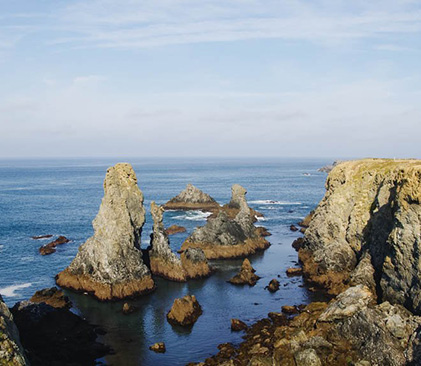 Aiguilles de Port-Coton à Belle-Île-en-Mer