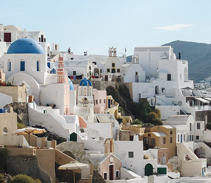 habitations Santorin