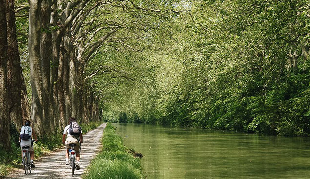 Canal du Midi à vélo