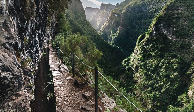 Levada à Madère