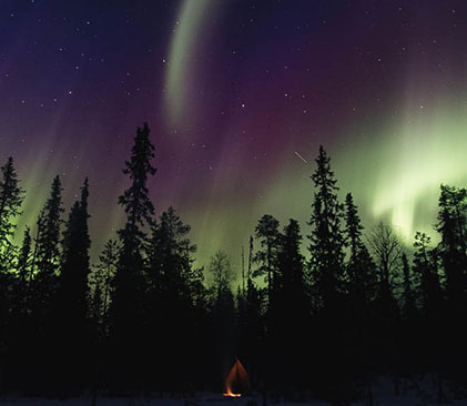 Aurore Boréale en Finlande