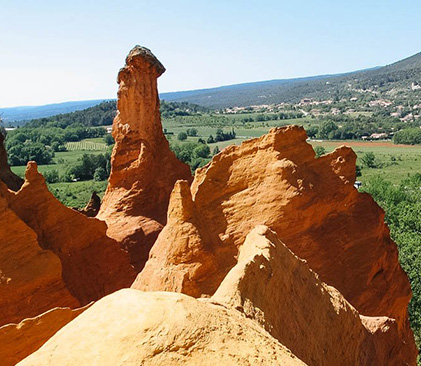 Roches du Colorado Provençal