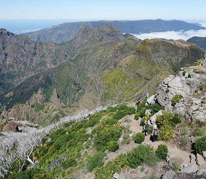 Pico Ruivo, à Madère