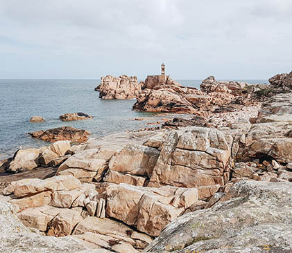 l'île de Bréhat en Bretagne