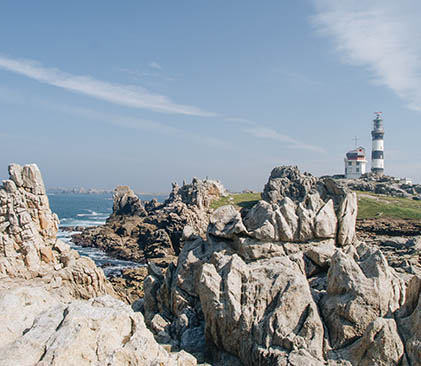 phare à Ouessant, Bretagne