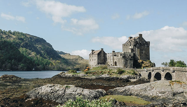 Eilean Castle en Ecosse