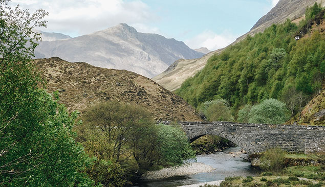 pont dans les Highlands