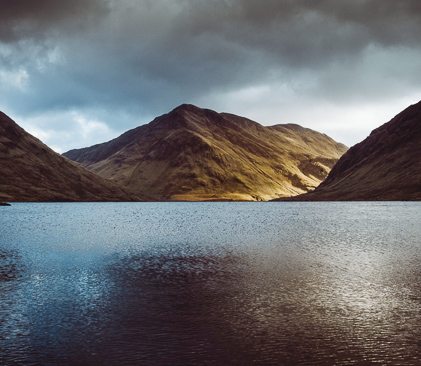 lac de conemara en irlande