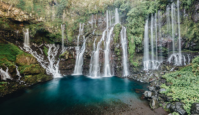 Cascade de Langevin, sur l'Île de la Réunion