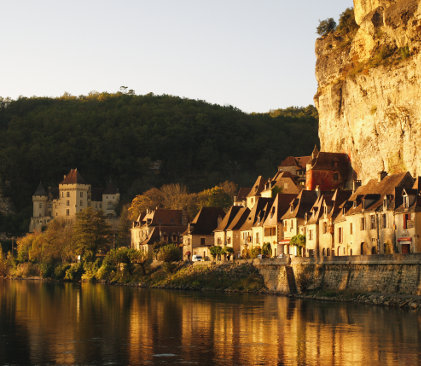 Roque Gageac, village du périgord