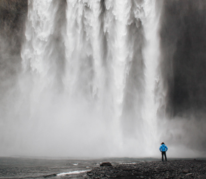 magnifique cascade naturelle