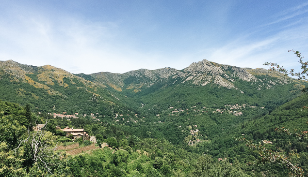 panorama du mont lozere