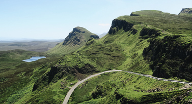 chemin de montagne du quiraing