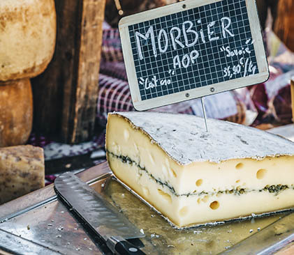 Morbier dans le Jura