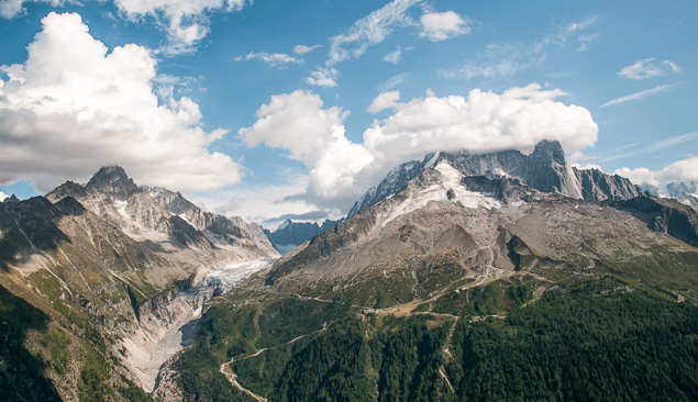 montagnes mont-blanc