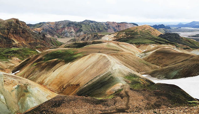le landmannalaugar en Islande
