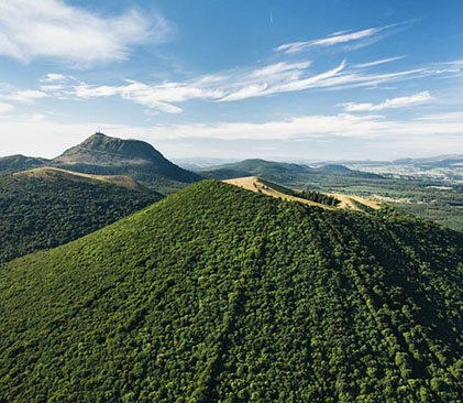 les volcans d'Auvergne et le Puy-de-Dôme