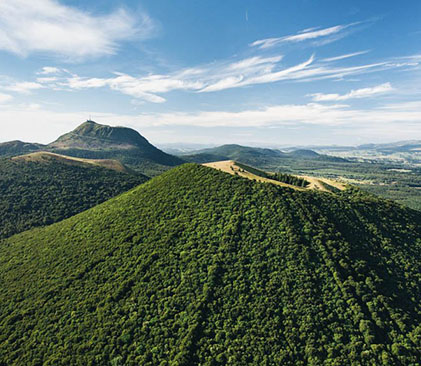 les volcans d'Auvergne et le Puy-de-Dôme