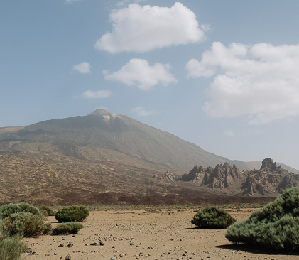 Volcans du parc naturel du Teide