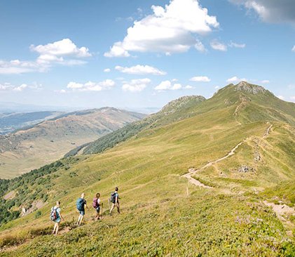 les Monts du Cantal en Auvergne