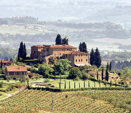 villa au coeur de la toscane