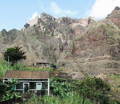 Maison typique du Cap-Vert