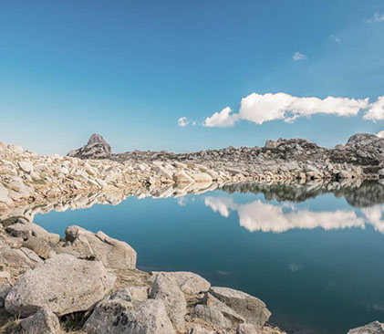 Lac de Bastiani en Corse