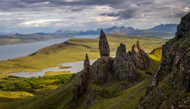 Old Man of Storr, île de Skye, Ecosse