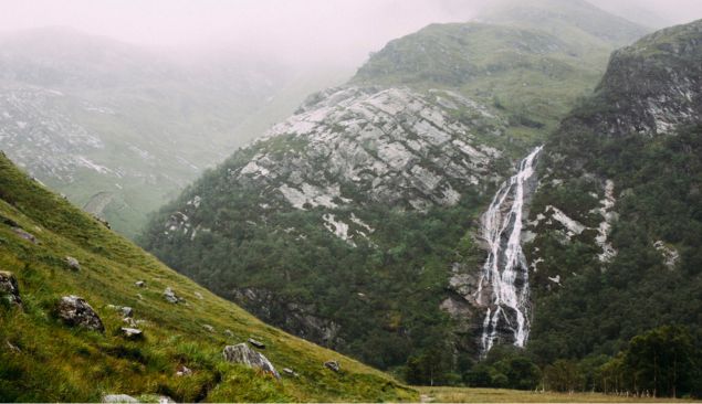Steall falls, Ecosse