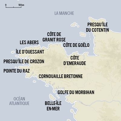 Carte Bretagne Carte Bretagne