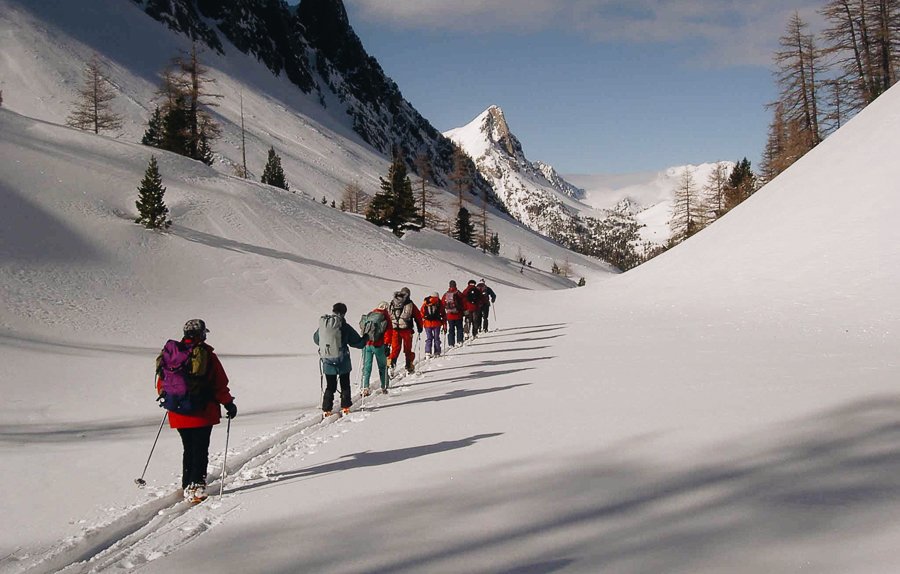Voyage à la neige France : Découverte du Queyras à raquettes Voyage à la neige : France : Découverte du Queyras à raquettes